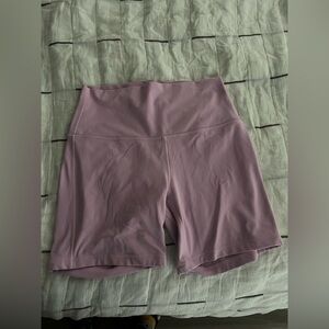lululemon athletica Pink Bike Shorts